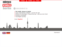 Tablet Screenshot of mbrace.de